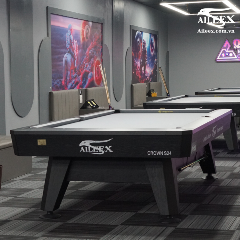 Bàn bida Aileex Crown S24 Luxury chính hãng Ngọc Mỹ aileex.com.vn 2