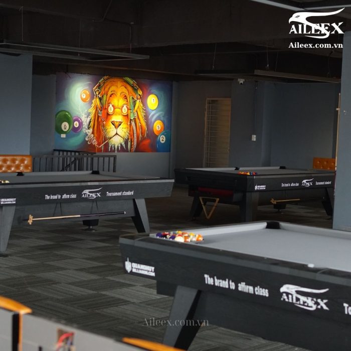 Bàn bida Aileex Crown S24 Luxury chính hãng Ngọc Mỹ aileex.com.vn 4